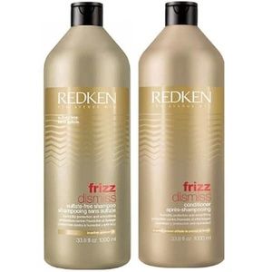 Redken Frizz Shampoo & Conditioner Liter Set